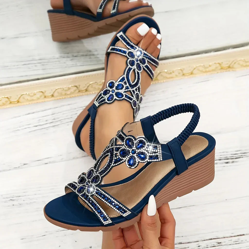 Tamara | Sandales à Talon Wedge Luxe