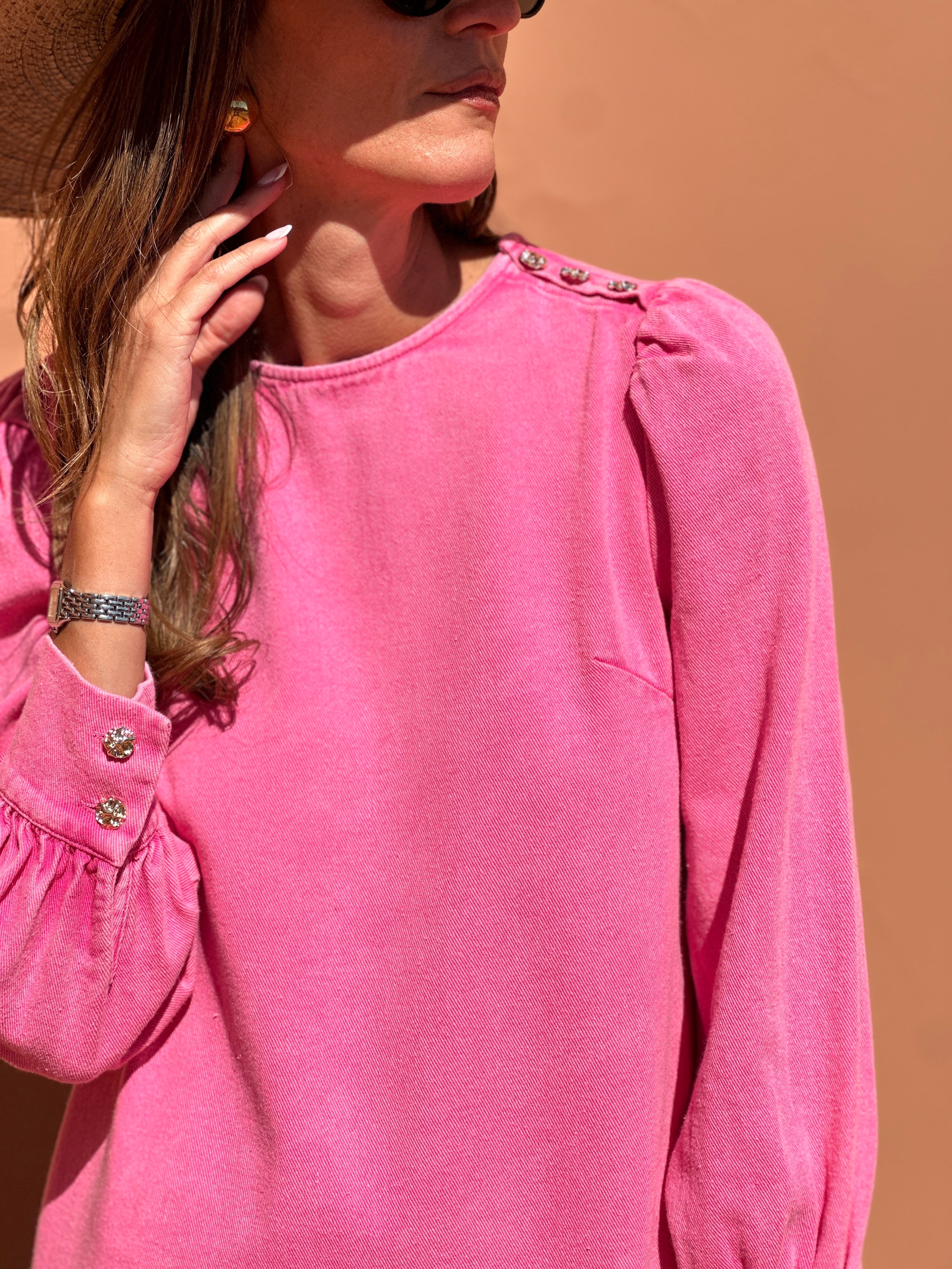 Robe Henriette - Fuchsia