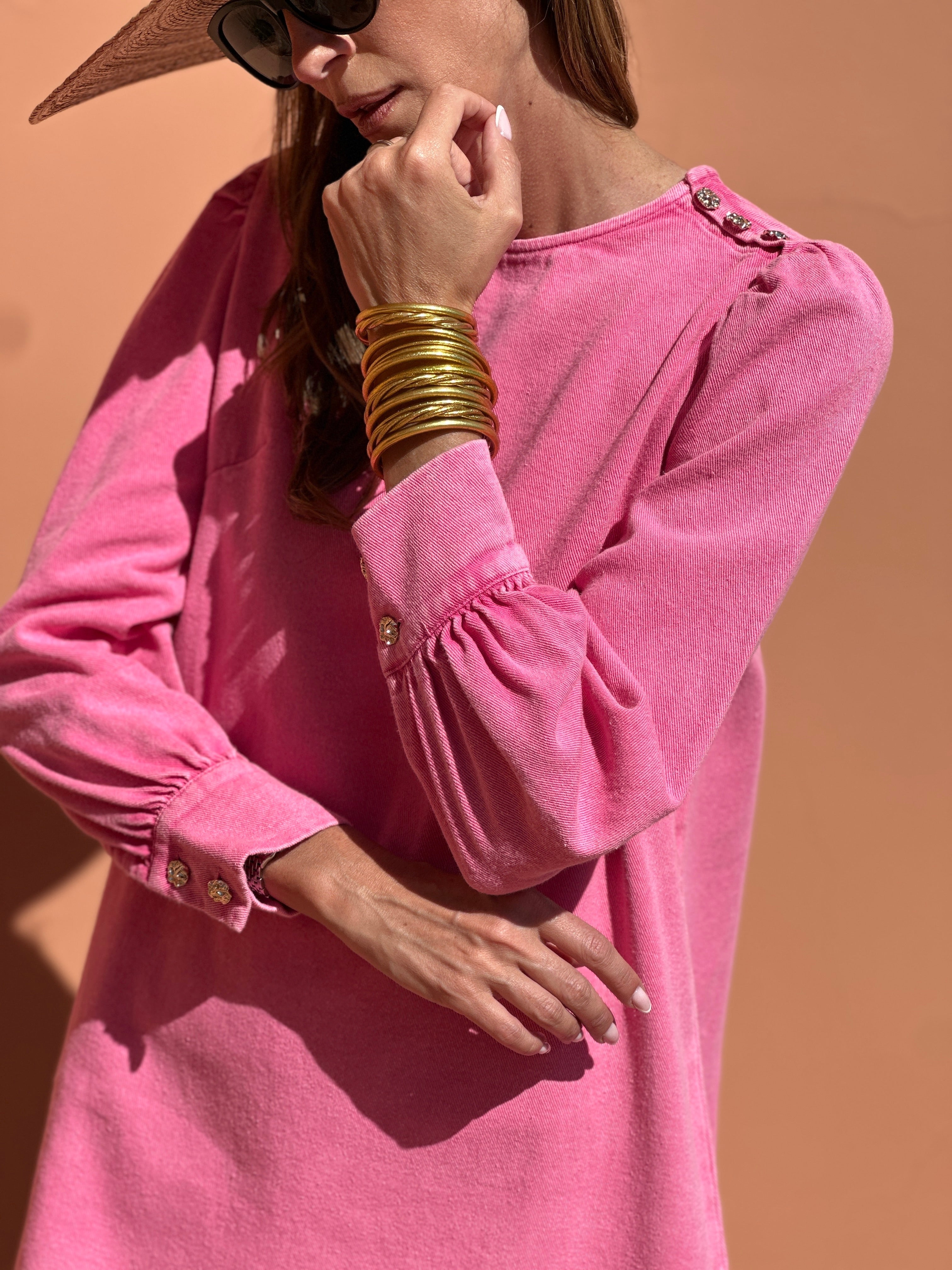 Robe Henriette - Fuchsia