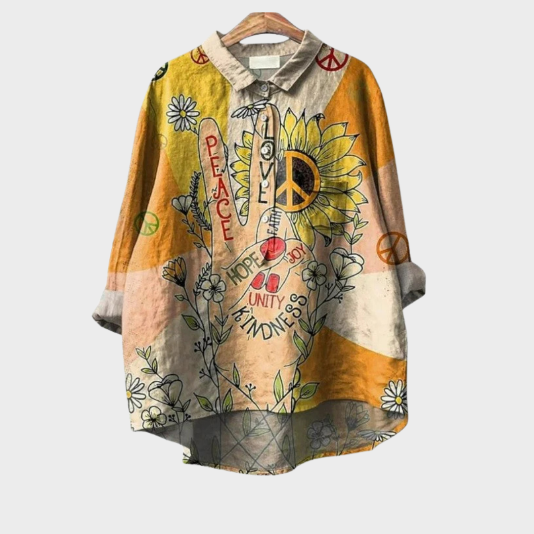 Coline | Élégante Chemise d'Été en Lin