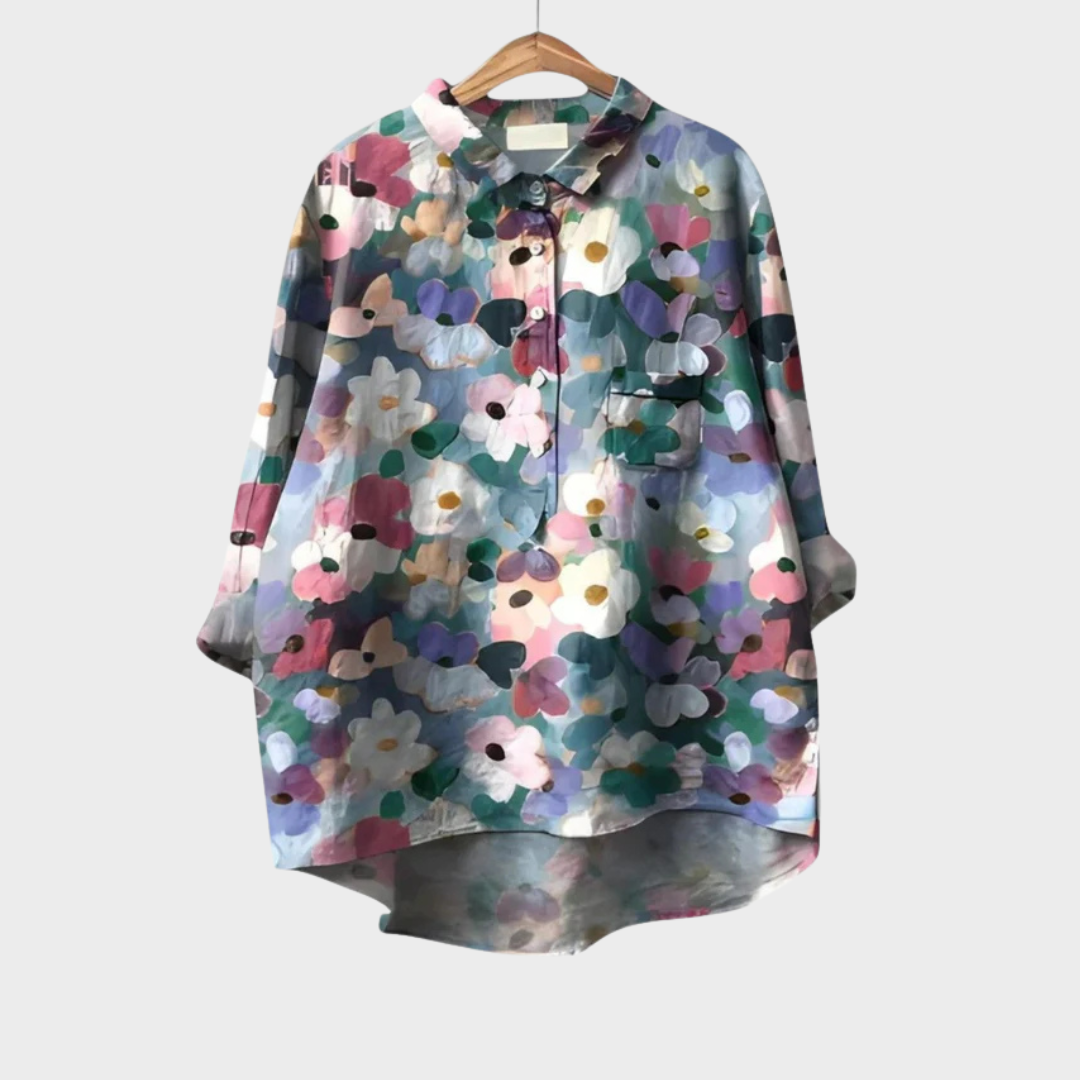 Elise | Élégante Chemise d'Été en Lin