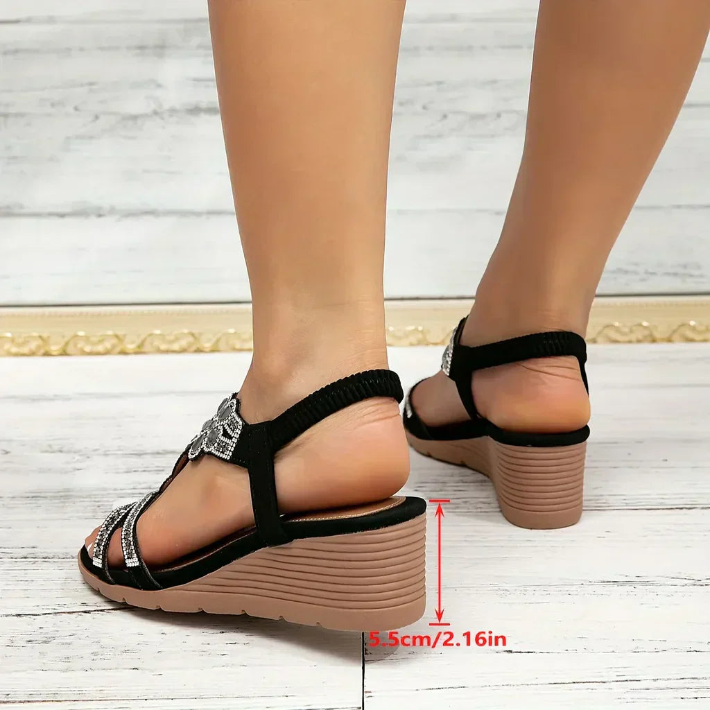 Tamara | Sandales à Talon Wedge Luxe