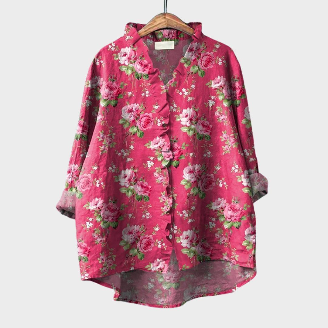 Tara | Élégante Chemise d'Été en Lin