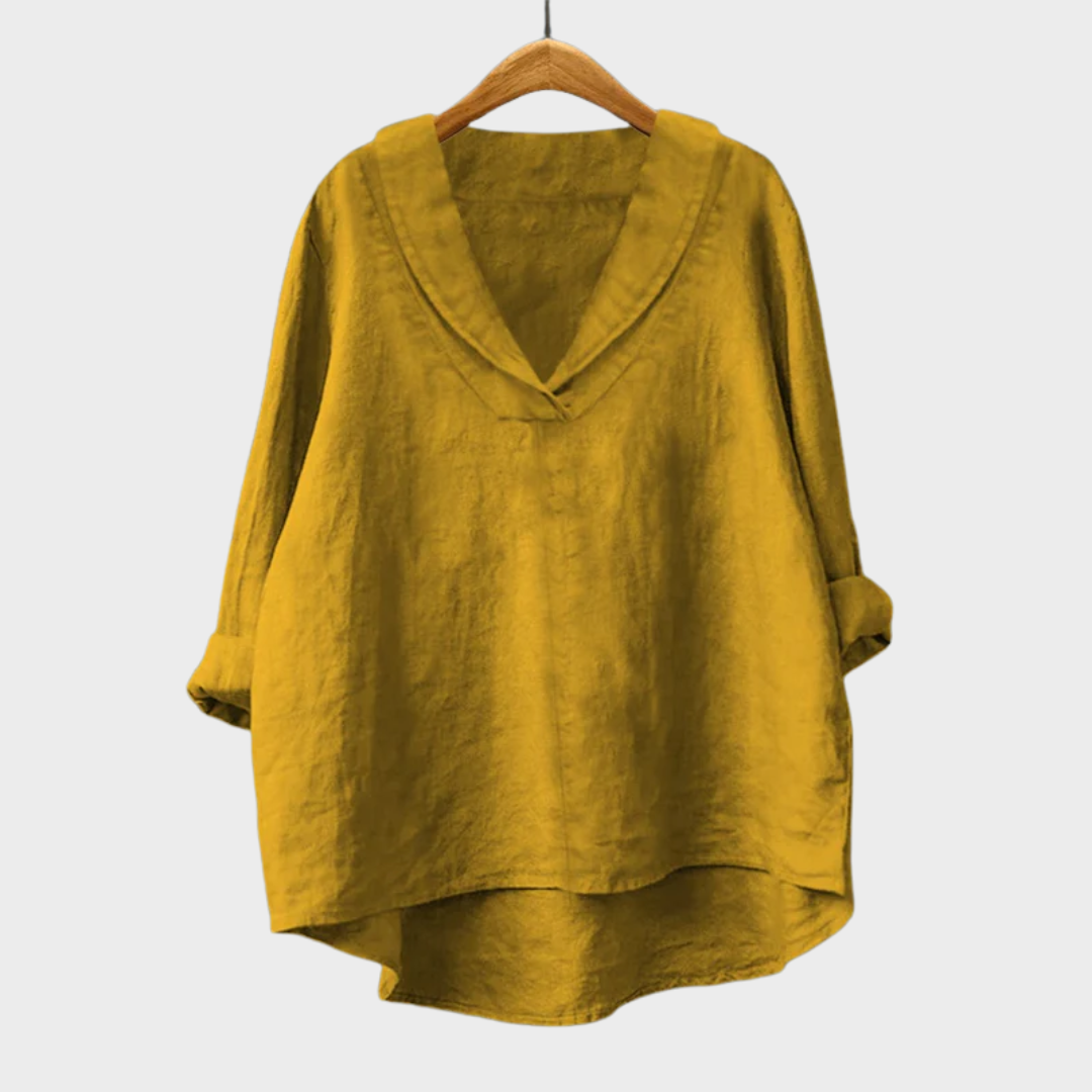 Samantha | Élégante Chemise d'Été en Lin