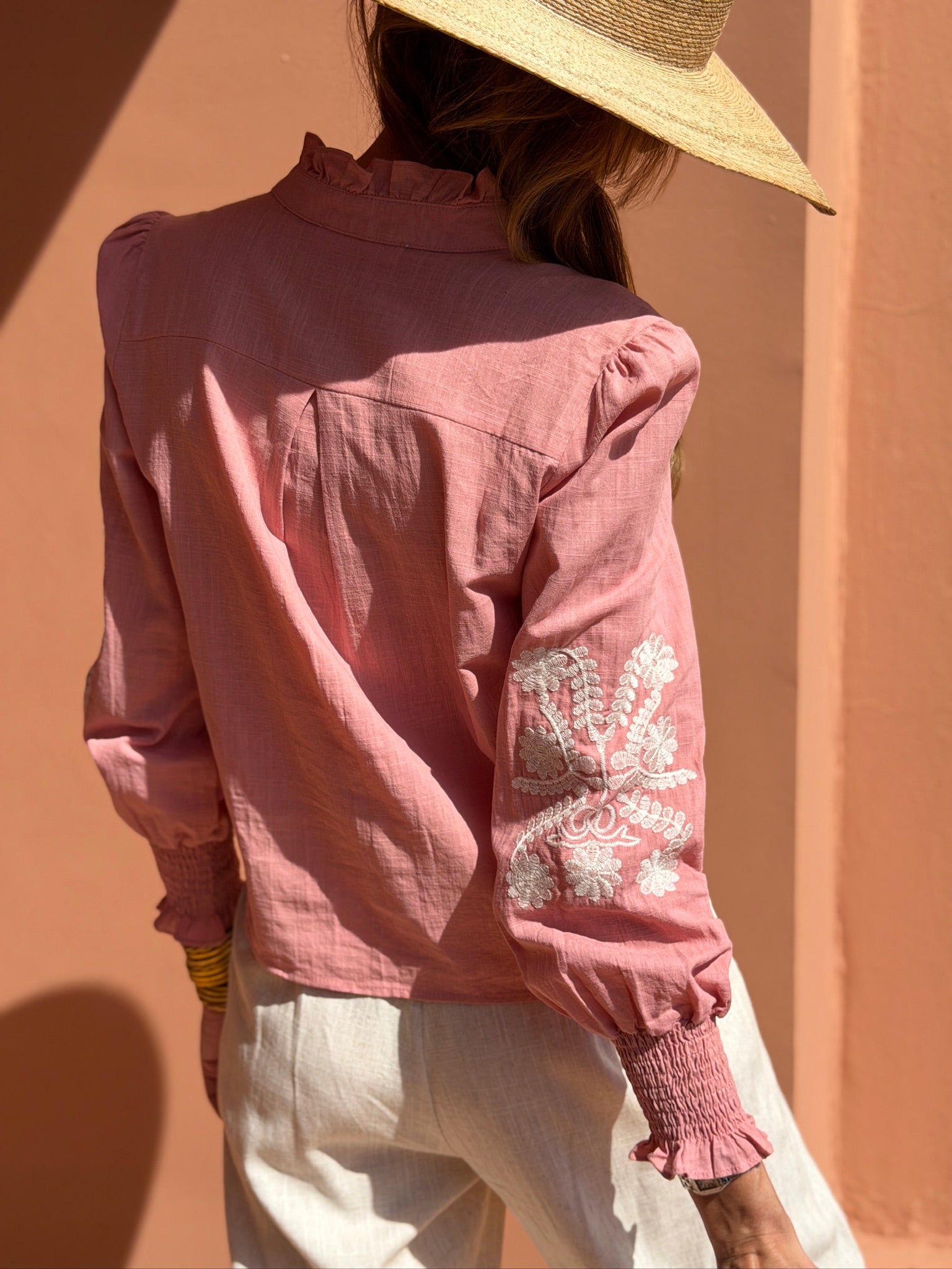 Chemisier Loïca - Rose