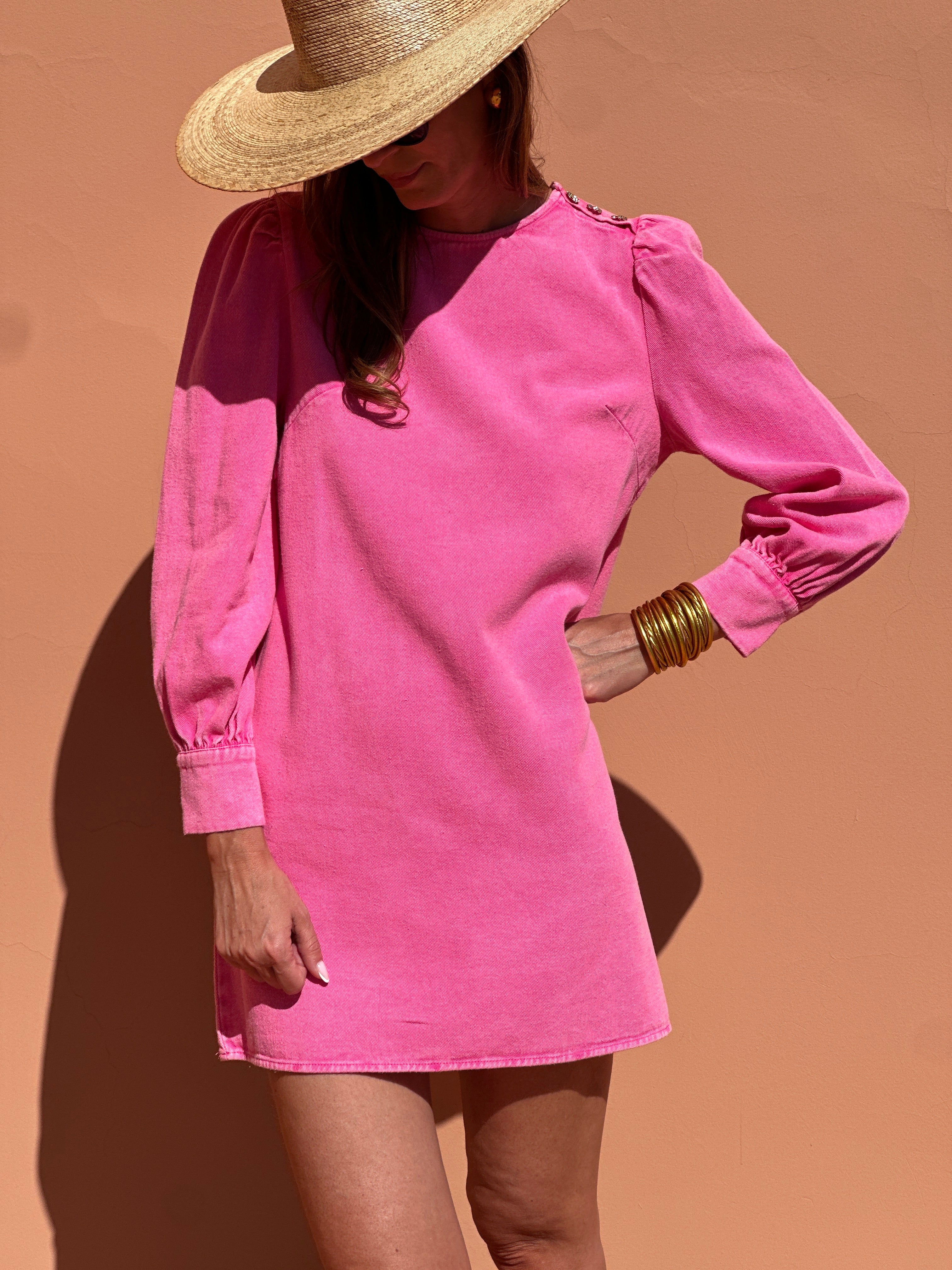 Robe Henriette - Fuchsia
