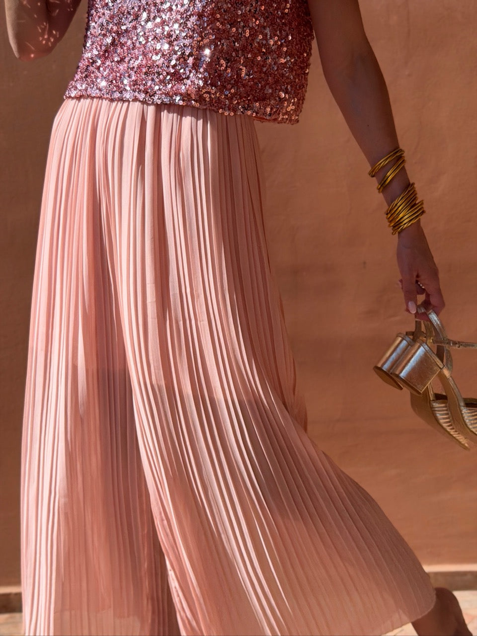 Pantalon Cléore - Rose