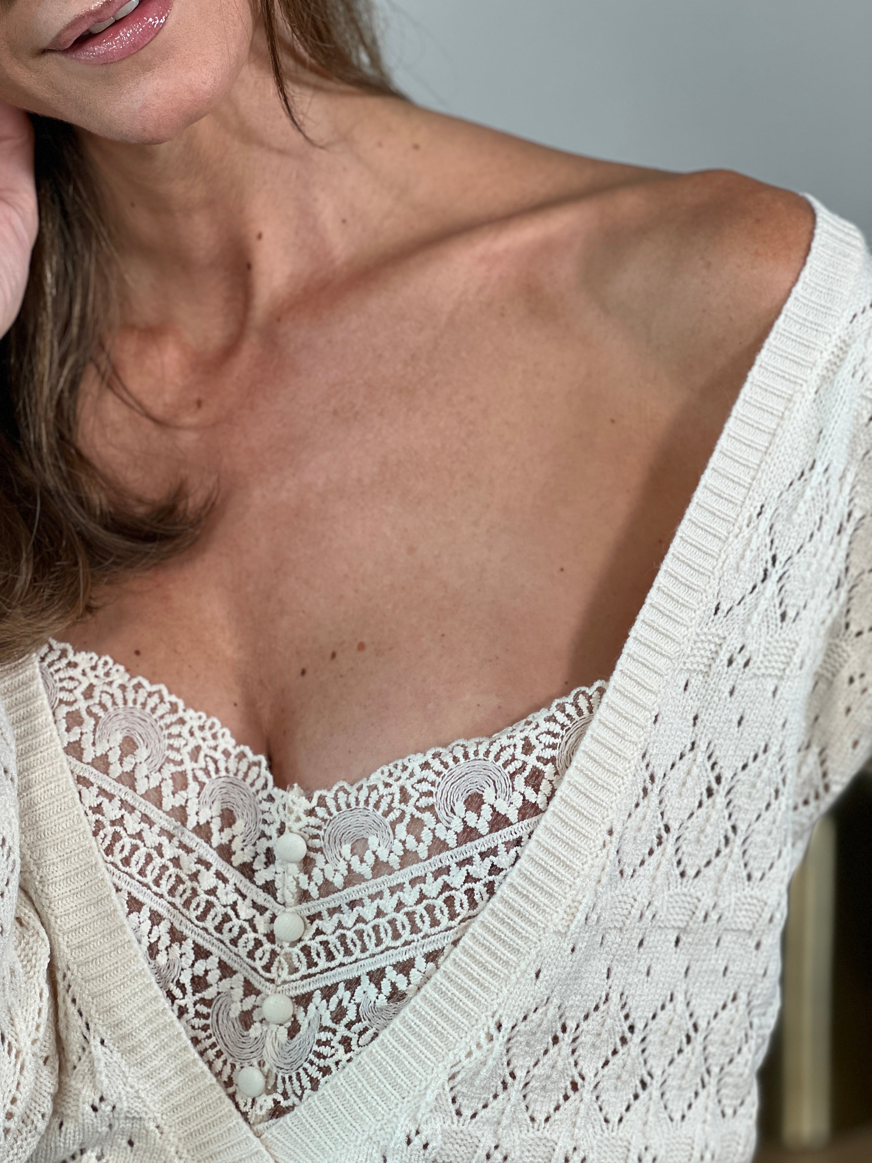 Maille Agathe - Beige