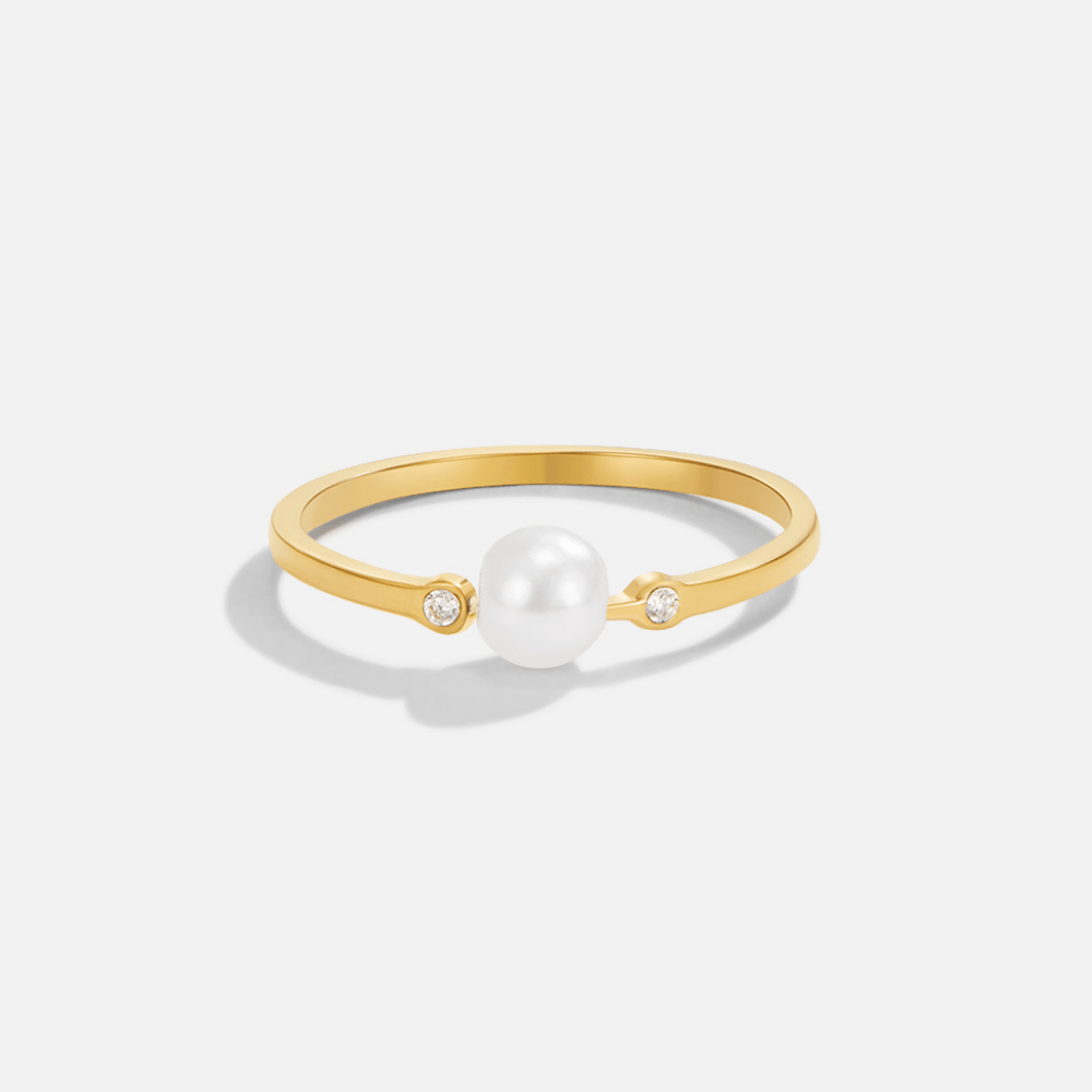 Bague en perles d'eau douce Peri